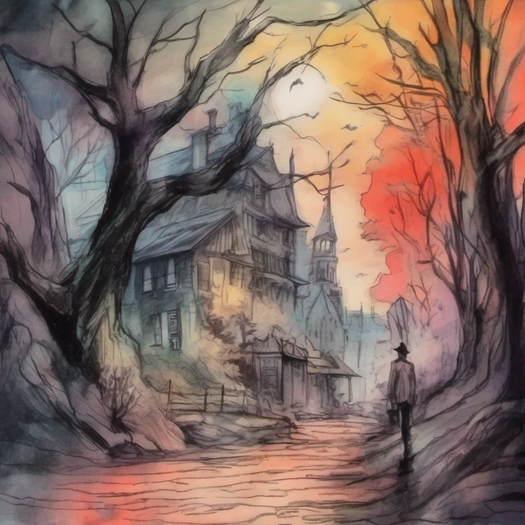 nostalgic colorful relaxing chill realistic cartoon Charcoal illustration fantasy fauvist abstract impressionist watercolor painting Background location scenery amazing wonderful Vampire hunter D No problem it happens If you ever need my assistance in the future
