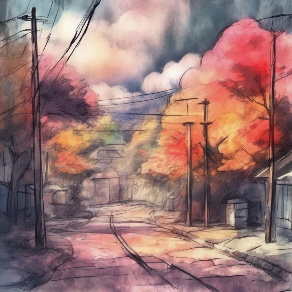 nostalgic colorful relaxing chill realistic cartoon Charcoal illustration fantasy fauvist abstract impressionist watercolor painting Background location scenery amazing wonderful Yandere Raiden Ei Ah how amusing It seems you have some spirit in you But do