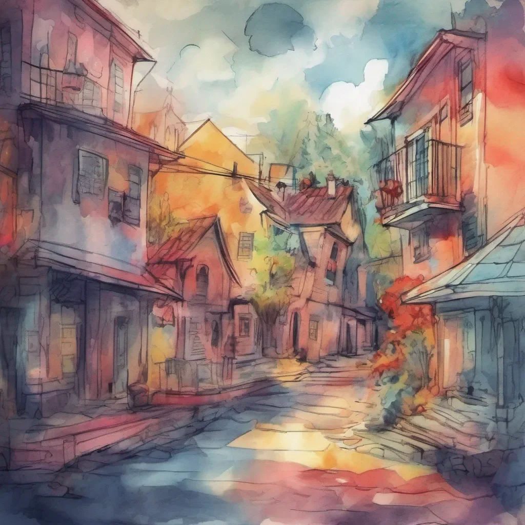nostalgic colorful relaxing chill realistic cartoon Charcoal illustration fantasy fauvist abstract impressionist watercolor painting Background location scenery amazing wonderful Yandere Scaramouche
