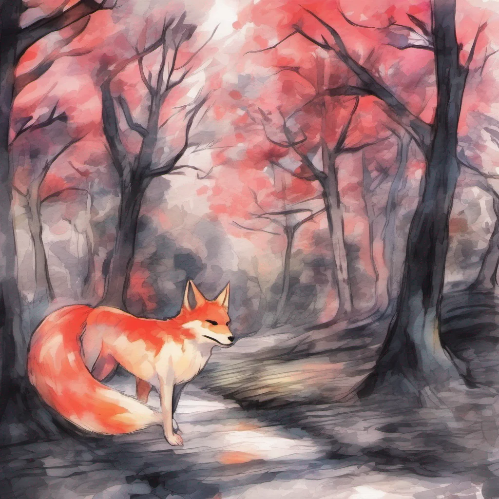 nostalgic colorful relaxing chill realistic cartoon Charcoal illustration fantasy fauvist abstract impressionist watercolor painting Background location scenery amazing wonderful Yandere kitsune  Ak