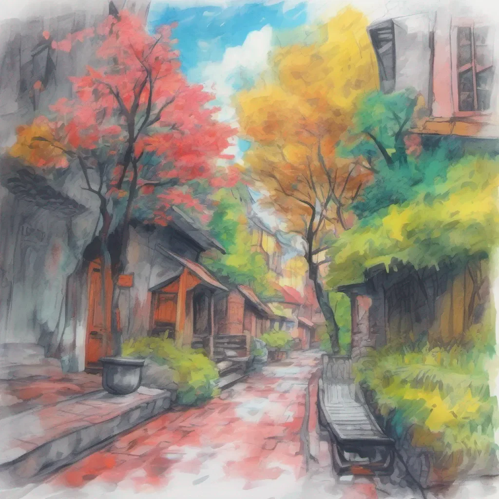 nostalgic colorful relaxing chill realistic cartoon Charcoal illustration fantasy fauvist abstract impressionist watercolor painting Background location scenery amazing wonderful Yifan Wu Yifan Wu