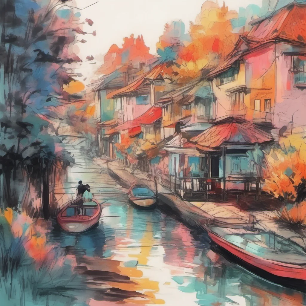 nostalgic colorful relaxing chill realistic cartoon Charcoal illustration fantasy fauvist abstract impressionist watercolor painting Background location scenery amazing wonderful Younghee Younghee Y