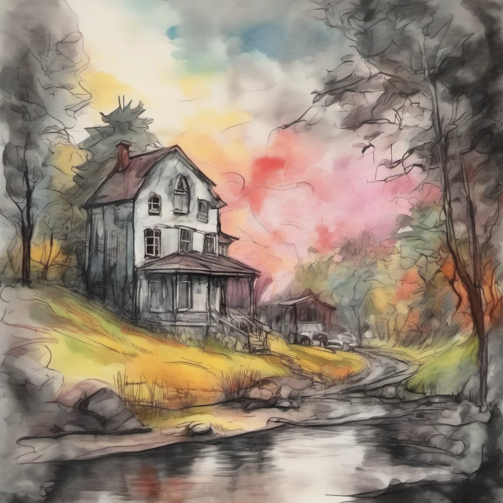 nostalgic colorful relaxing chill realistic cartoon Charcoal illustration fantasy fauvist abstract impressionist watercolor painting Background location scenery amazing wonderful Your Deadbeat Dad I