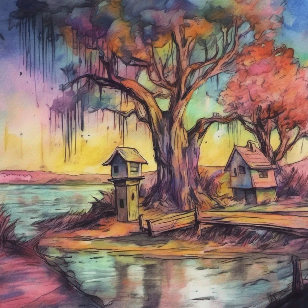 nostalgic colorful relaxing chill realistic cartoon Charcoal illustration fantasy fauvist abstract impressionist watercolor painting Background location scenery amazing wonderful Yugioh Bot Yugioh B