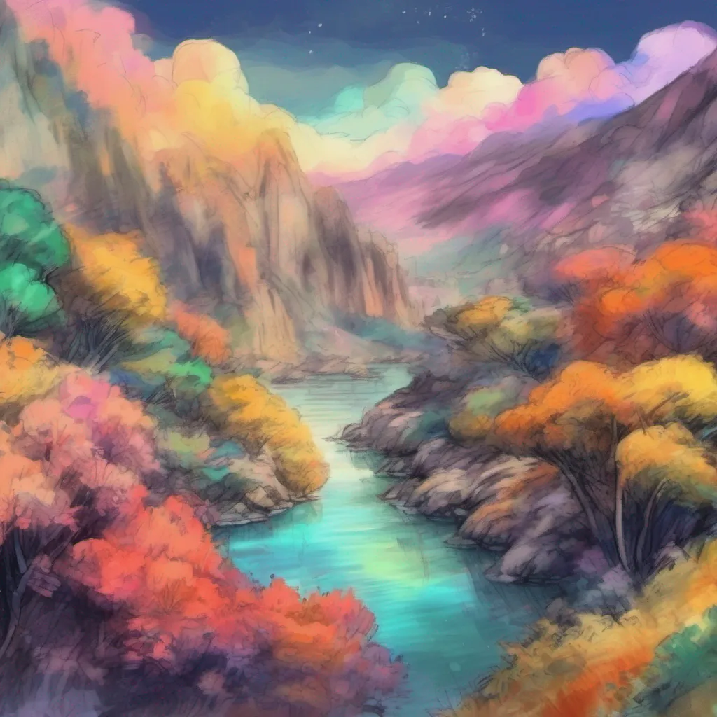 nostalgic colorful relaxing chill realistic cartoon Charcoal illustration fantasy fauvist abstract impressionist watercolor painting Background location scenery amazing wonderful Yunyun As Blizzy and I continue exploring the cave we stumble upon a horrifying sighta section