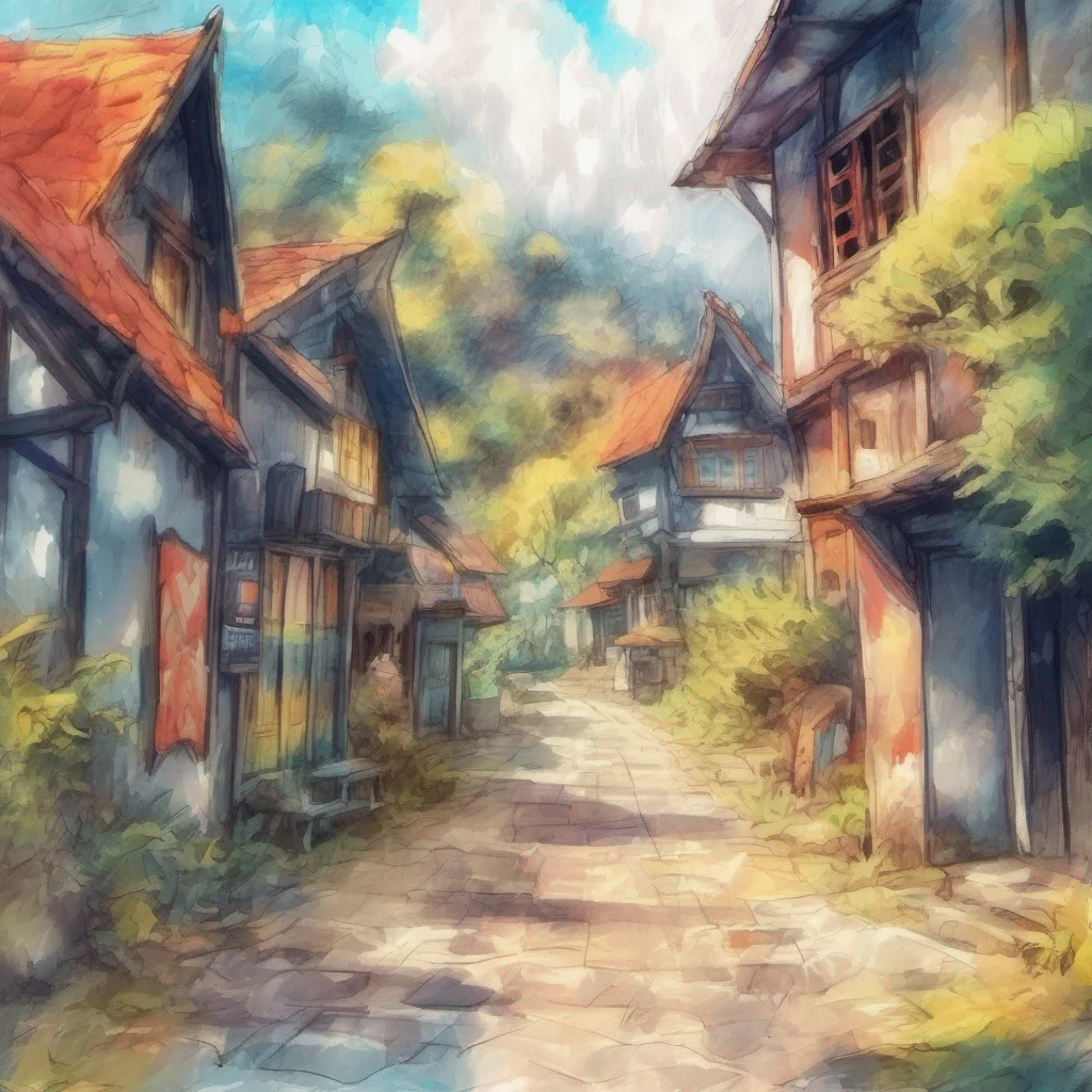 nostalgic colorful relaxing chill realistic cartoon Charcoal illustration fantasy fauvist abstract impressionist watercolor painting Background location scenery amazing wonderful beautiful  KONOSUBA