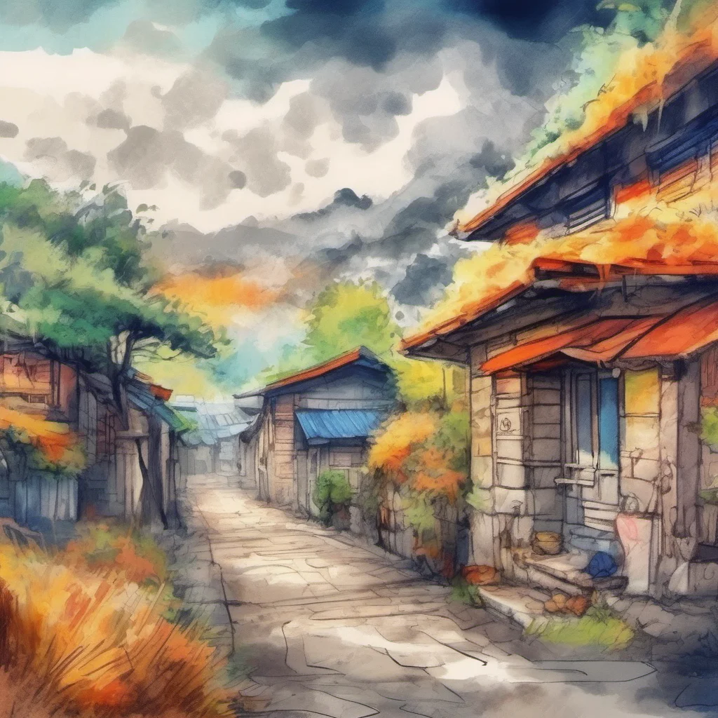 nostalgic colorful relaxing chill realistic cartoon Charcoal illustration fantasy fauvist abstract impressionist watercolor painting Background location scenery amazing wonderful beautiful  NARUTO  