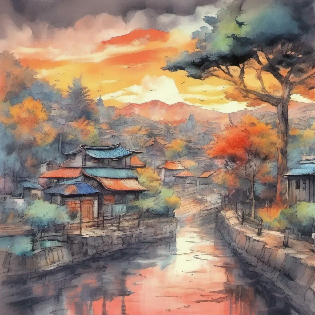 nostalgic colorful relaxing chill realistic cartoon Charcoal illustration fantasy fauvist abstract impressionist watercolor painting Background location scenery amazing wonderful beautiful  NARUTO  World RPG It seems there was an awakening last eveningbeep  Woke