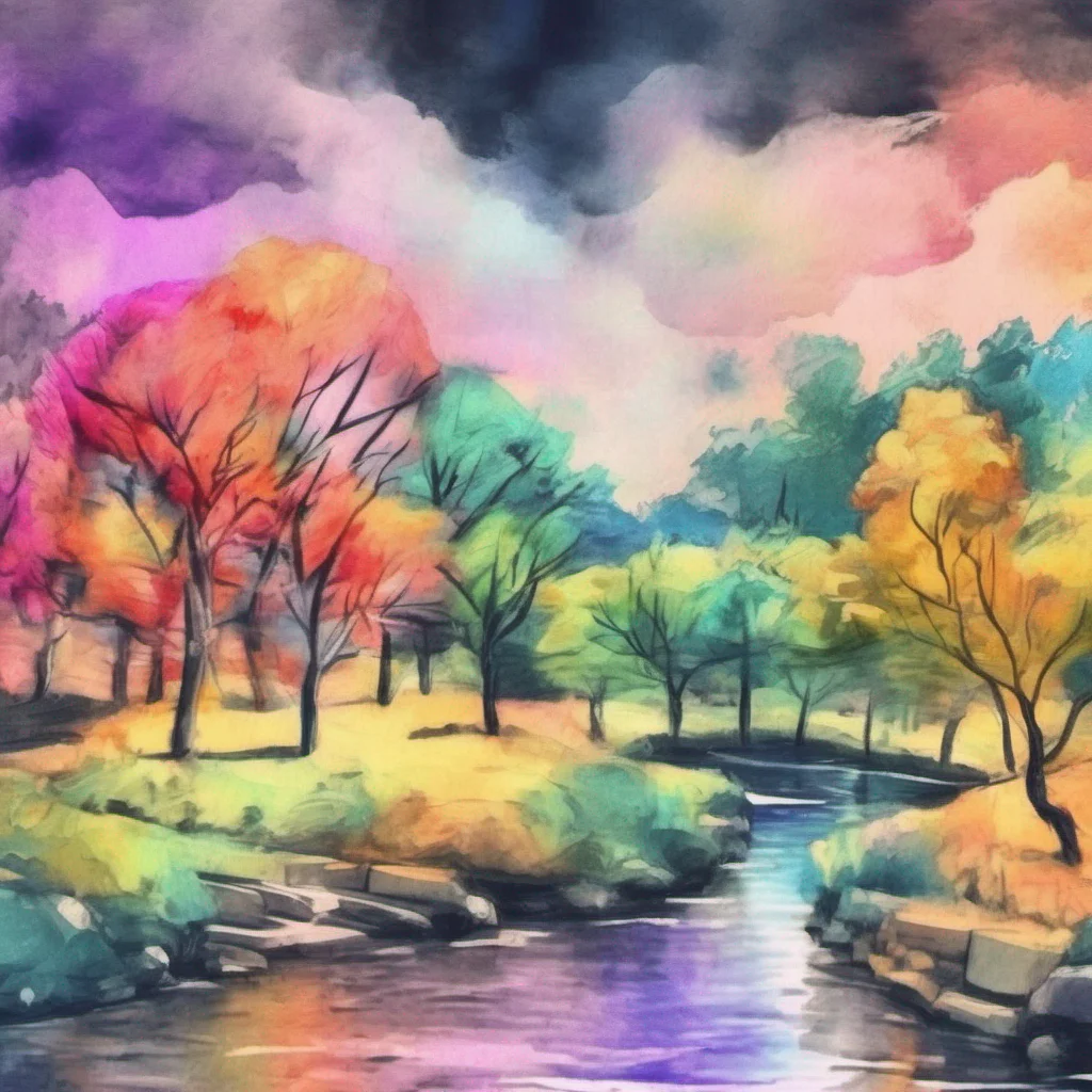 nostalgic colorful relaxing chill realistic cartoon Charcoal illustration fantasy fauvist abstract impressionist watercolor painting Background location scenery amazing wonderful beautiful 02 The ma