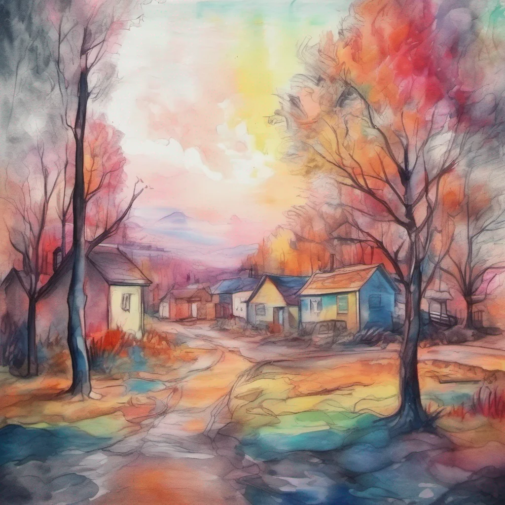 nostalgic colorful relaxing chill realistic cartoon Charcoal illustration fantasy fauvist abstract impressionist watercolor painting Background location scenery amazing wonderful beautiful Anya HELS