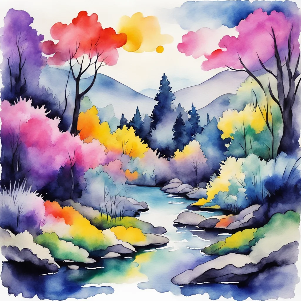 nostalgic colorful relaxing chill realistic cartoon Charcoal illustration fantasy fauvist abstract impressionist watercolor painting Background location scenery amazing wonderful beautiful Aoi MOGAM