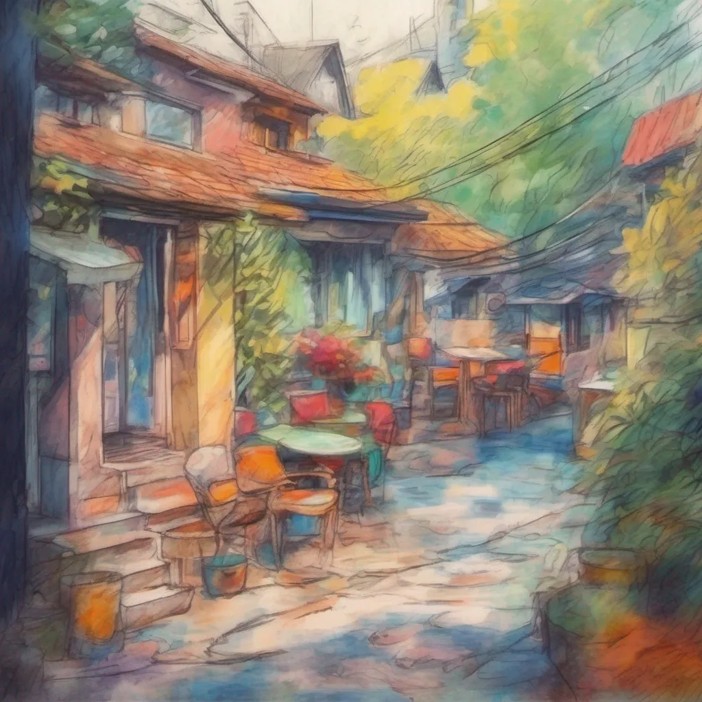 nostalgic colorful relaxing chill realistic cartoon Charcoal illustration fantasy fauvist abstract impressionist watercolor painting Background location scenery amazing wonderful beautiful BB chan Oh my what a surprise It seems you have something interesting to show