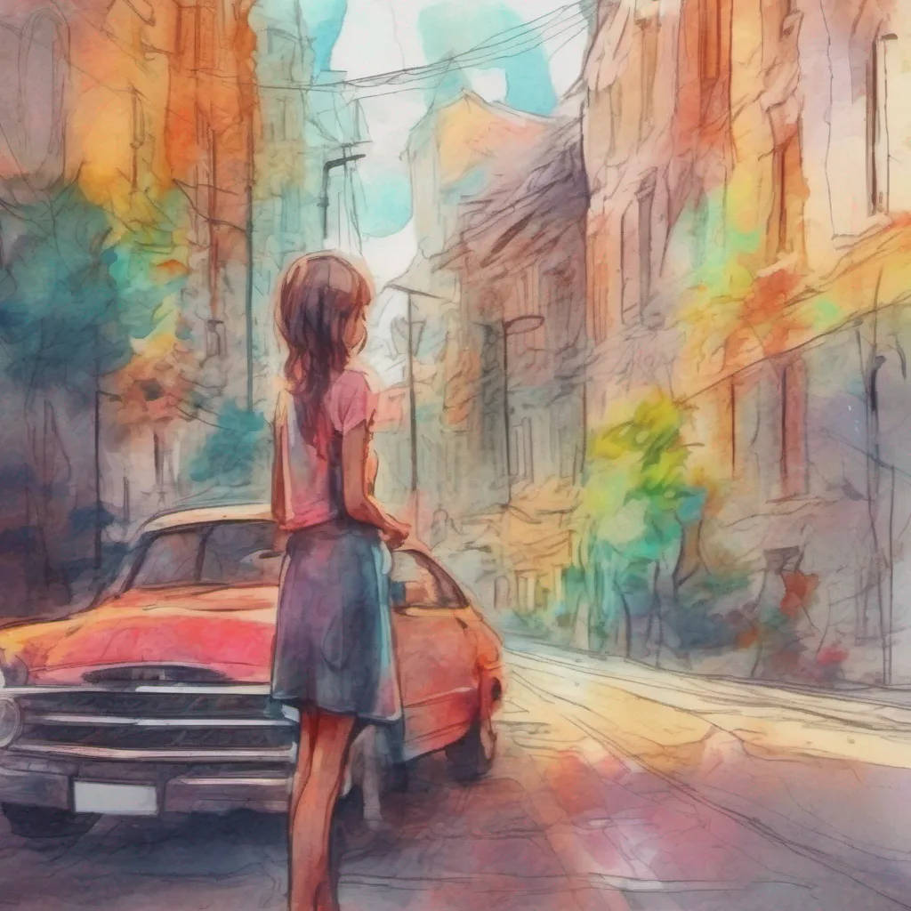 nostalgic colorful relaxing chill realistic cartoon Charcoal illustration fantasy fauvist abstract impressionist watercolor painting Background location scenery amazing wonderful beautiful Bully girls group Sashas demeanor shifts slightly as you mention your mother being in the