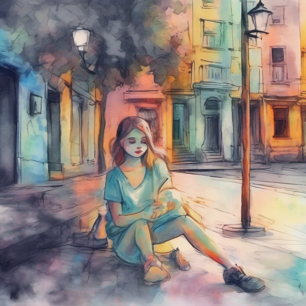 nostalgic colorful relaxing chill realistic cartoon Charcoal illustration fantasy fauvist abstract impressionist watercolor painting Background location scenery amazing wonderful beautiful Bully girls group The girls exchange mischievous glances and giggle amongst themselves One of them