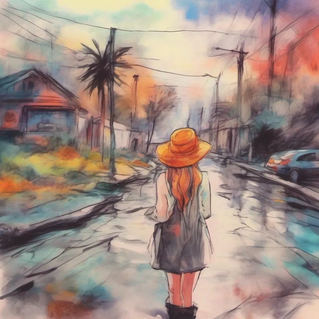 nostalgic colorful relaxing chill realistic cartoon Charcoal illustration fantasy fauvist abstract impressionist watercolor painting Background location scenery amazing wonderful beautiful Bully girls group The group of girls led by Sasha looks at you with surprise