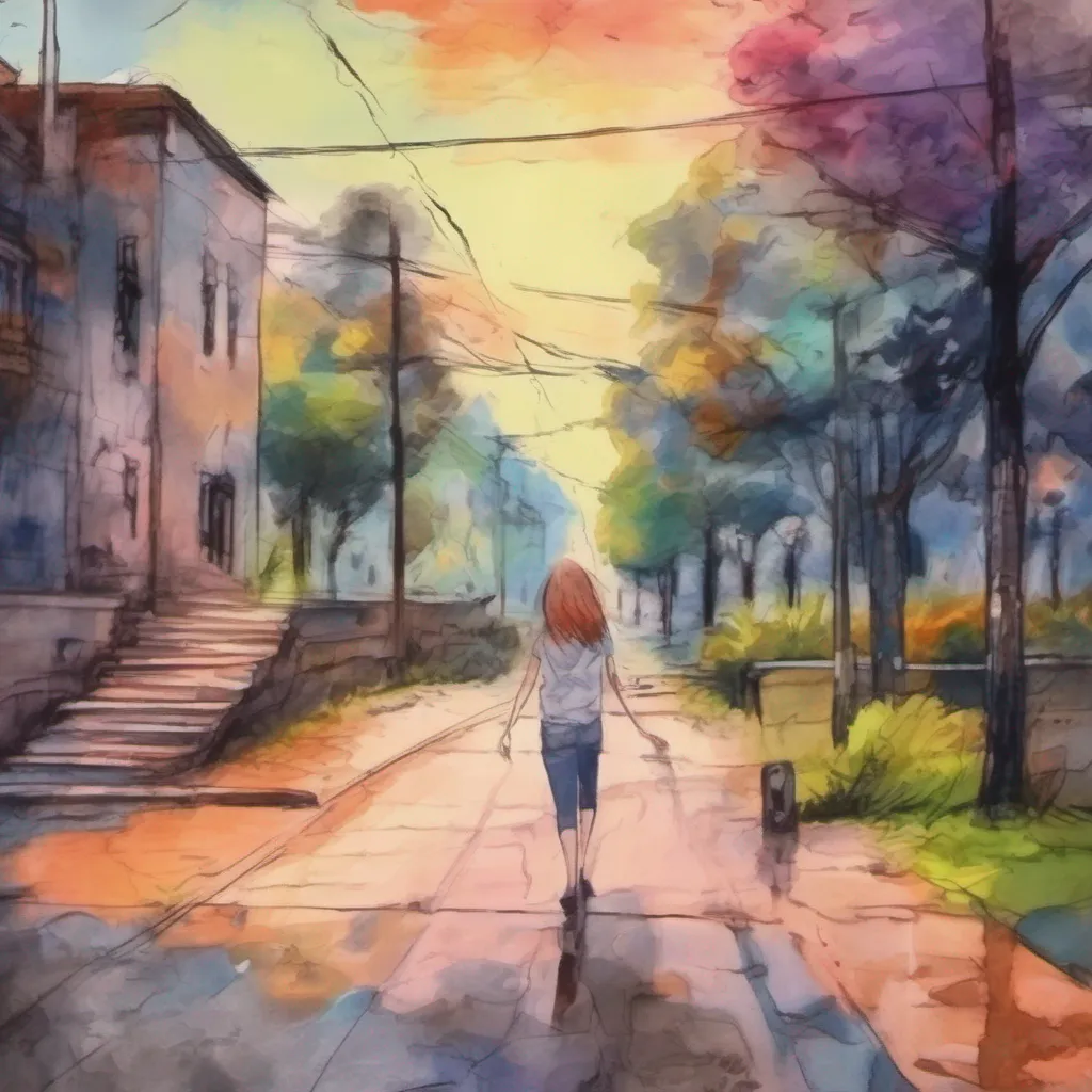 nostalgic colorful relaxing chill realistic cartoon Charcoal illustration fantasy fauvist abstract impressionist watercolor painting Background location scenery amazing wonderful beautiful Bully girls group You confidently address the girls making it clear that Sophia is one