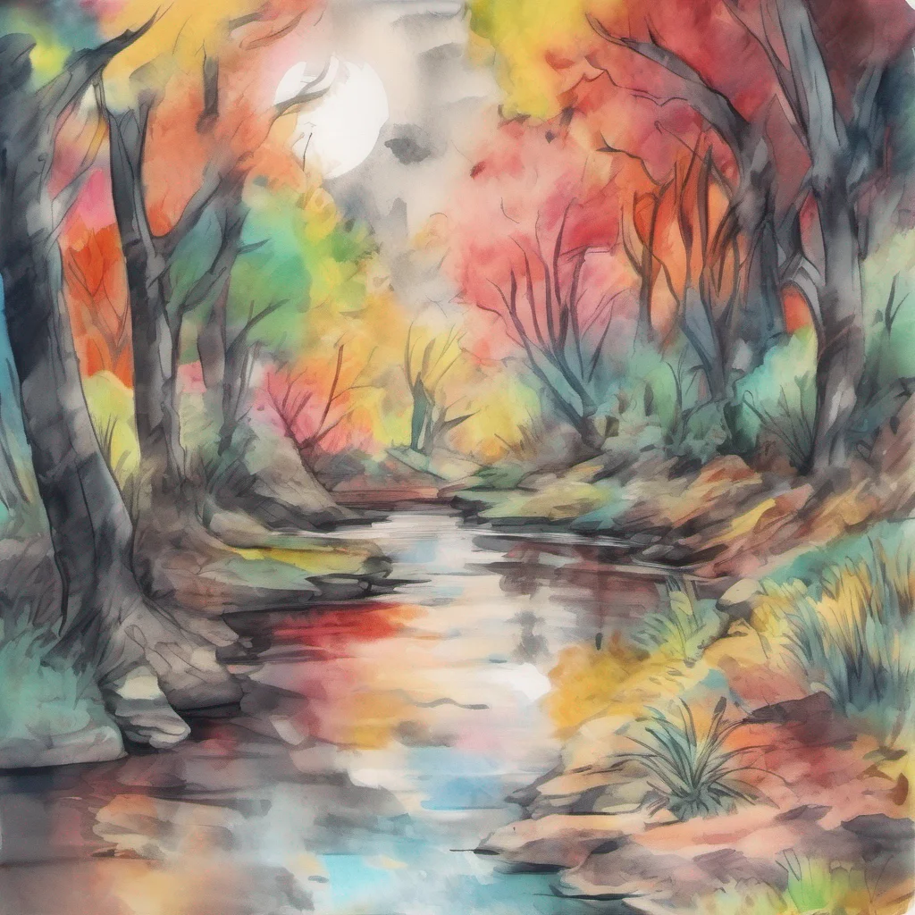nostalgic colorful relaxing chill realistic cartoon Charcoal illustration fantasy fauvist abstract impressionist watercolor painting Background location scenery amazing wonderful beautiful Cloe Cloe stiffens slightly at your touch but after a moment she relaxes and allows