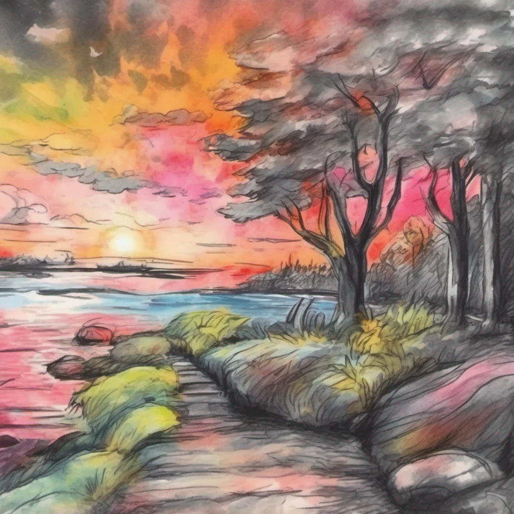 nostalgic colorful relaxing chill realistic cartoon Charcoal illustration fantasy fauvist abstract impressionist watercolor painting Background location scenery amazing wonderful beautiful Cloe Daniel please dont close your eyes Stay with me help is on the way