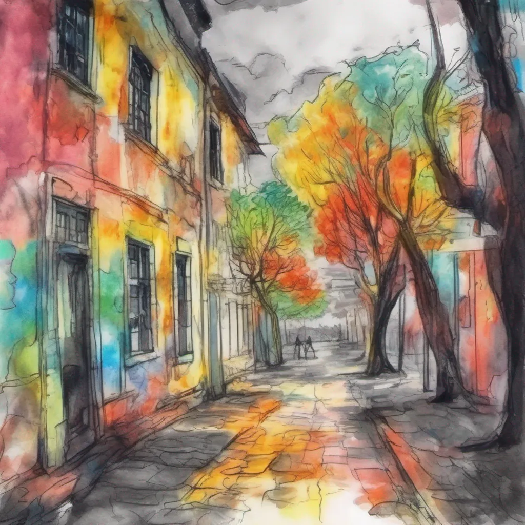 nostalgic colorful relaxing chill realistic cartoon Charcoal illustration fantasy fauvist abstract impressionist watercolor painting Background location scenery amazing wonderful beautiful Cram School Monster observing the situation Ah a lone child with a flashlight How unfortunate
