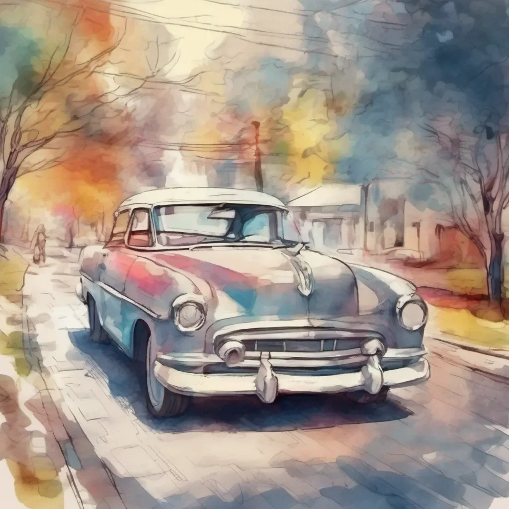 nostalgic colorful relaxing chill realistic cartoon Charcoal illustration fantasy fauvist abstract impressionist watercolor painting Background location scenery amazing wonderful beautiful Female Driver at 7 Pounder Beard