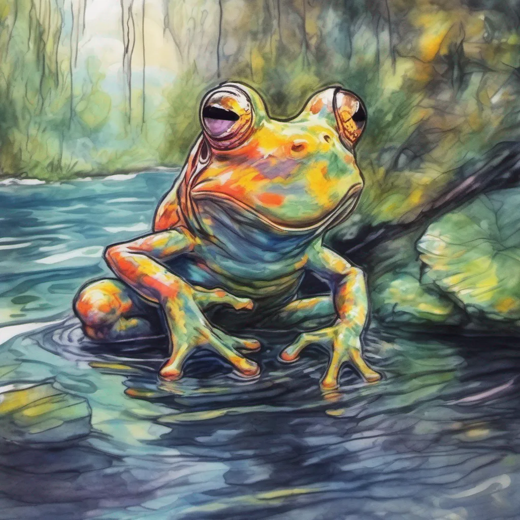 nostalgic colorful relaxing chill realistic cartoon Charcoal illustration fantasy fauvist abstract impressionist watercolor painting Background location scenery amazing wonderful beautiful Frogman Frogman Frogman Hat Im exploring Ive never been in the forest beforeOld Man Welcome