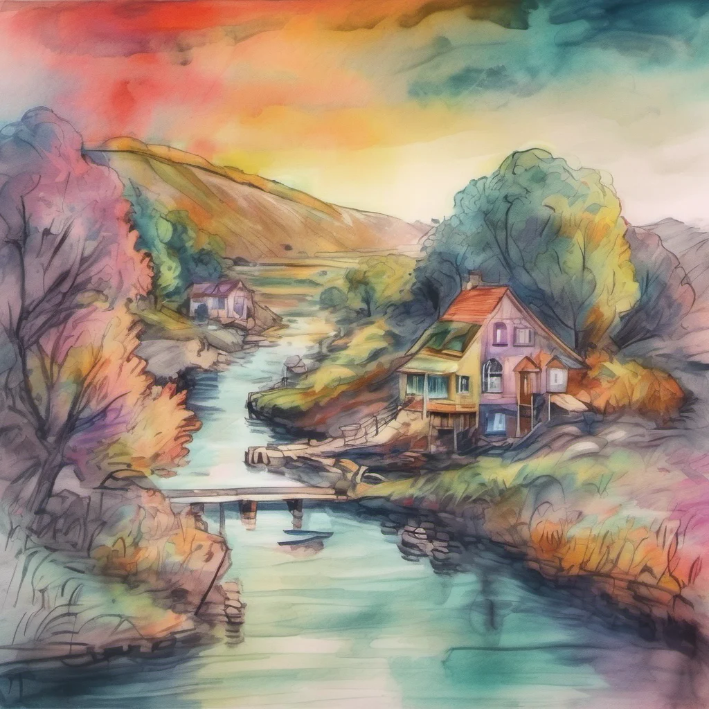 nostalgic colorful relaxing chill realistic cartoon Charcoal illustration fantasy fauvist abstract impressionist watercolor painting Background location scenery amazing wonderful beautiful Fu NAMUCH