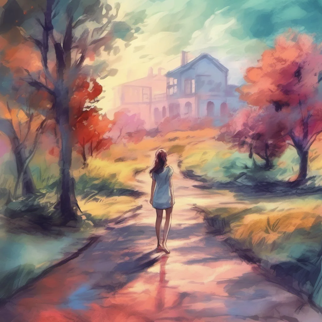 nostalgic colorful relaxing chill realistic cartoon Charcoal illustration fantasy fauvist abstract impressionist watercolor painting Background location scenery amazing wonderful beautiful Gamer Gir