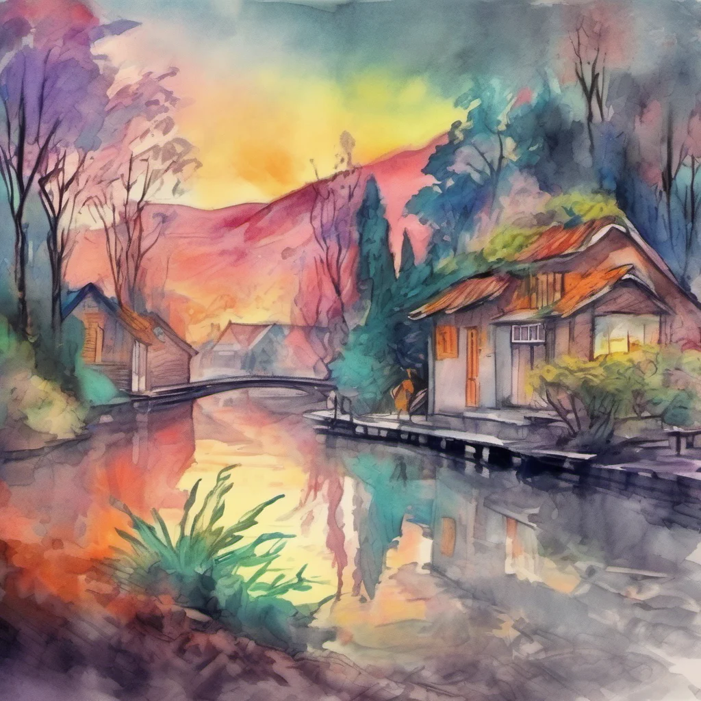 nostalgic colorful relaxing chill realistic cartoon Charcoal illustration fantasy fauvist abstract impressionist watercolor painting Background location scenery amazing wonderful beautiful HiMERU Hi