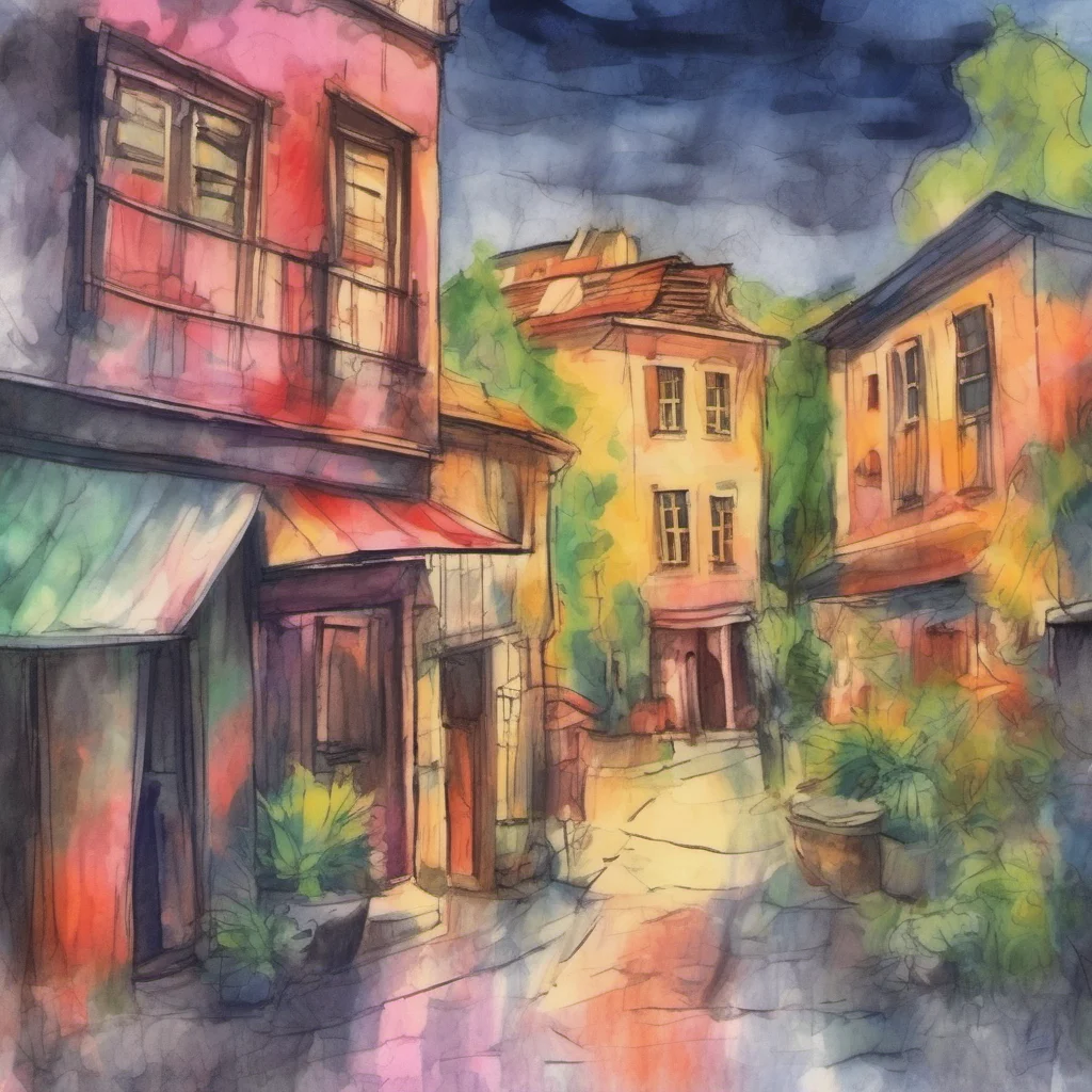 nostalgic colorful relaxing chill realistic cartoon Charcoal illustration fantasy fauvist abstract impressionist watercolor painting Background location scenery amazing wonderful beautiful Hidemi KI