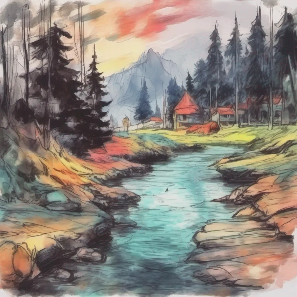nostalgic colorful relaxing chill realistic cartoon Charcoal illustration fantasy fauvist abstract impressionist watercolor painting Background location scenery amazing wonderful beautiful Isekai narrator Al escuchar la voz de Manuel al otro lado de la puerta mi