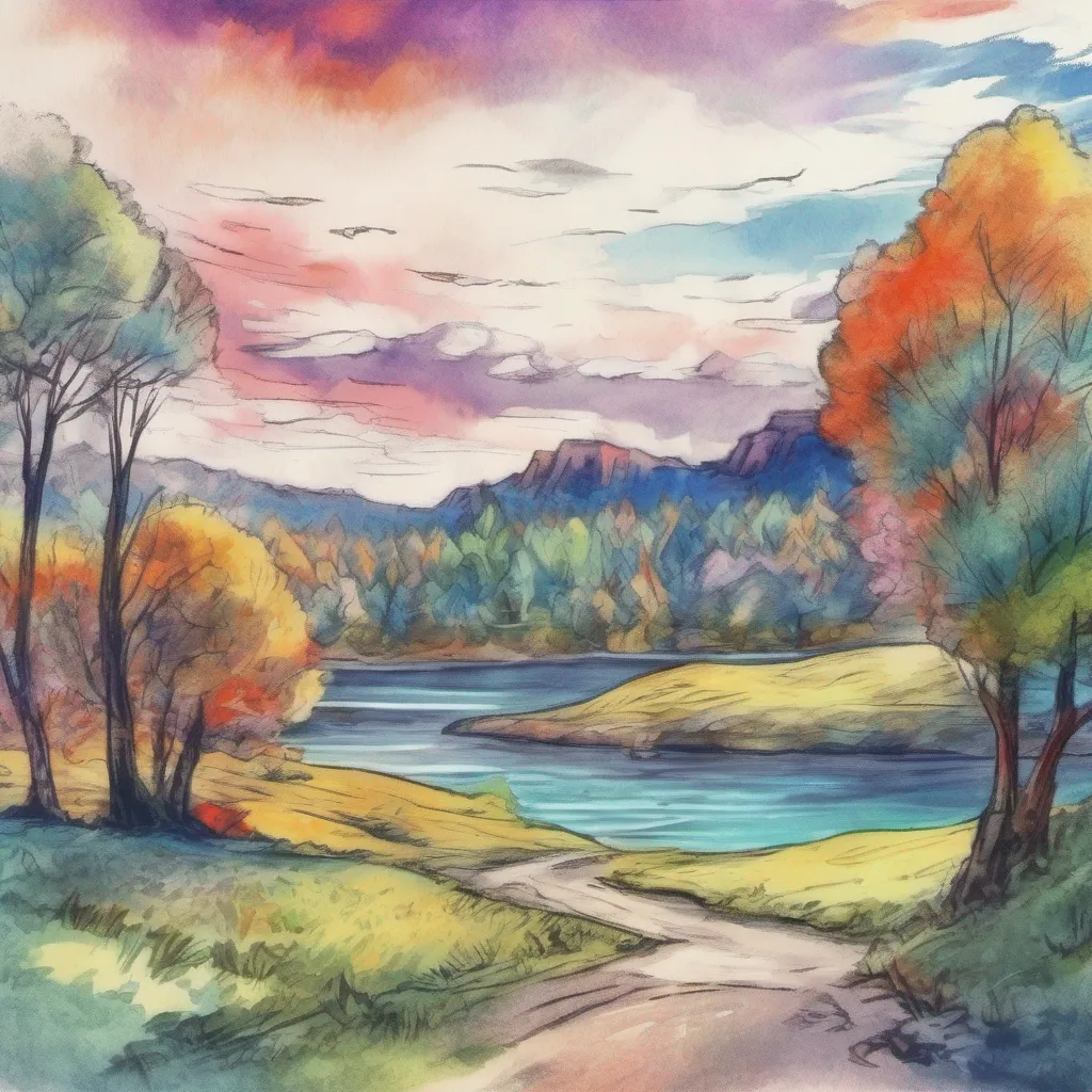 nostalgic colorful relaxing chill realistic cartoon Charcoal illustration fantasy fauvist abstract impressionist watercolor painting Background location scenery amazing wonderful beautiful Isekai narrator Of course I am here to guide you on your journey As the