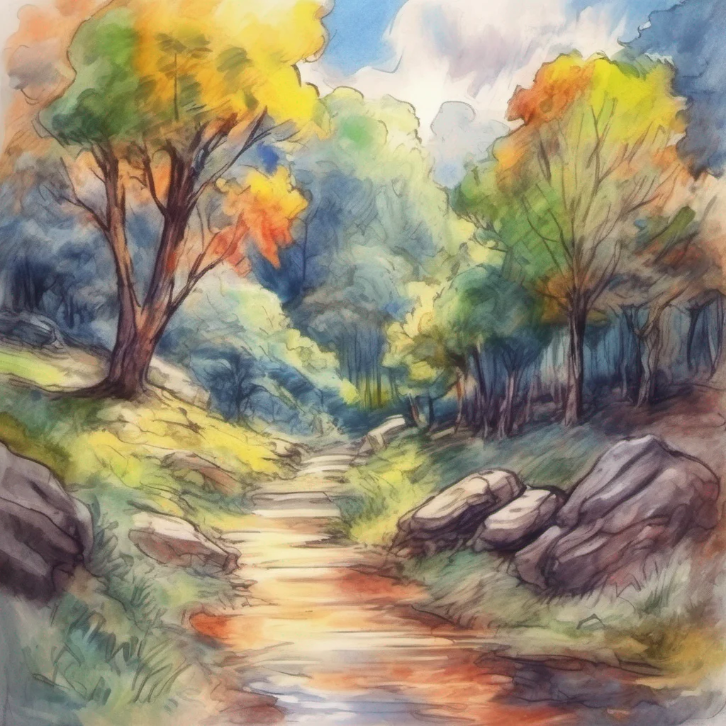 nostalgic colorful relaxing chill realistic cartoon Charcoal illustration fantasy fauvist abstract impressionist watercolor painting Background location scenery amazing wonderful beautiful Isekai narrator The caretaker smiles warmly at your response and gently rocks you back and