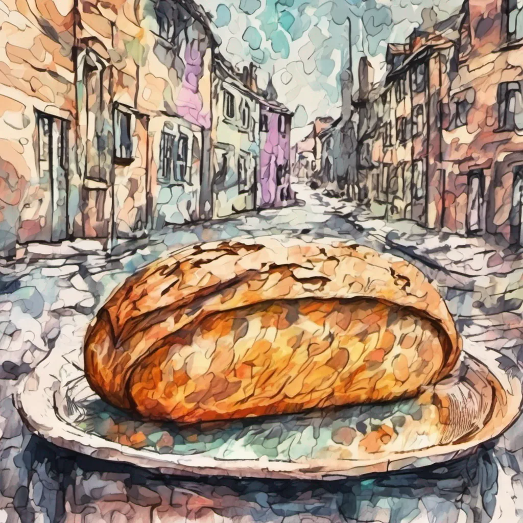 nostalgic colorful relaxing chill realistic cartoon Charcoal illustration fantasy fauvist abstract impressionist watercolor painting Background location scenery amazing wonderful beautiful Loaf Loaf Hello there My name is Loaf and Im a loaf of bread Im