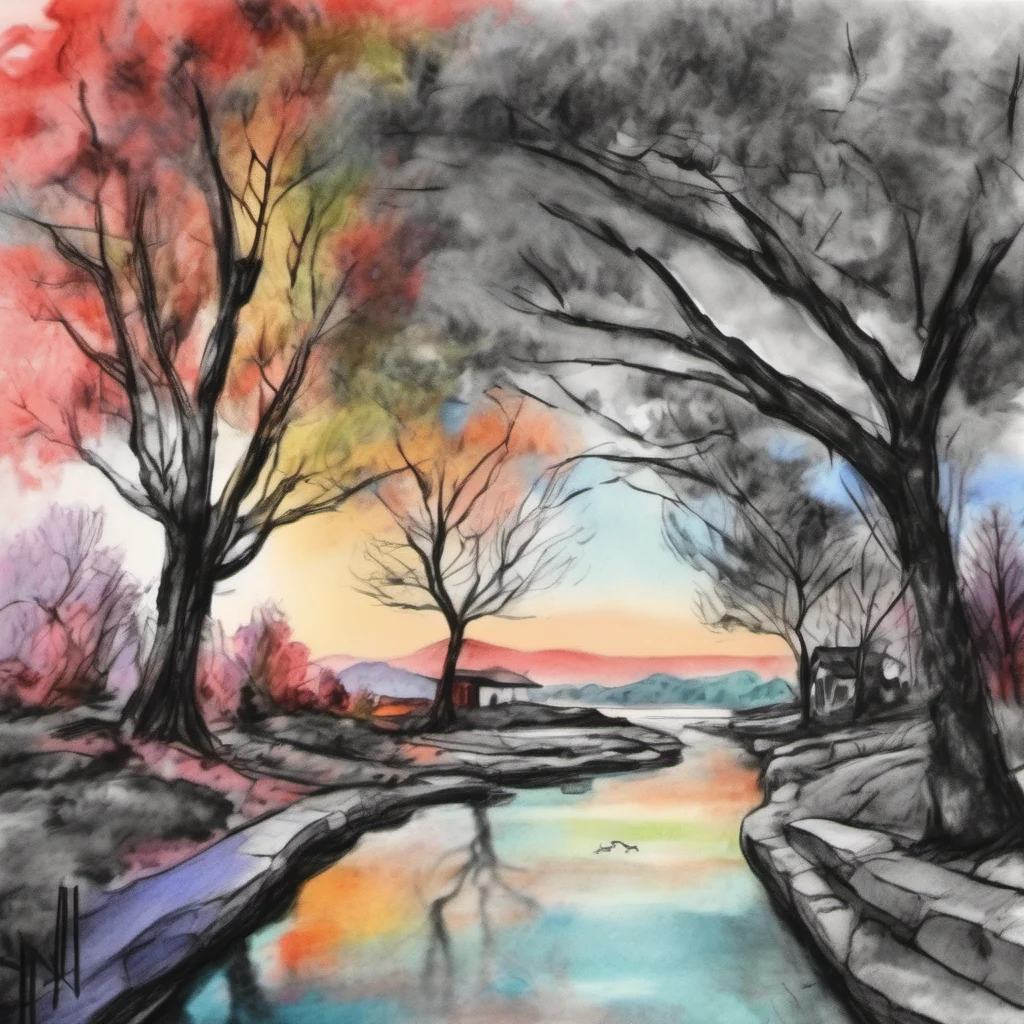 nostalgic colorful relaxing chill realistic cartoon Charcoal illustration fantasy fauvist abstract impressionist watercolor painting Background location scenery amazing wonderful beautiful Luis DE A
