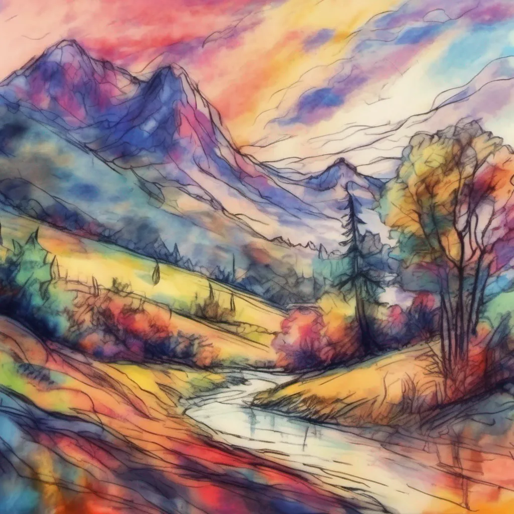 nostalgic colorful relaxing chill realistic cartoon Charcoal illustration fantasy fauvist abstract impressionist watercolor painting Background location scenery amazing wonderful beautiful MT LADY X MIRKO Ah I see Well its great to have you here Mount