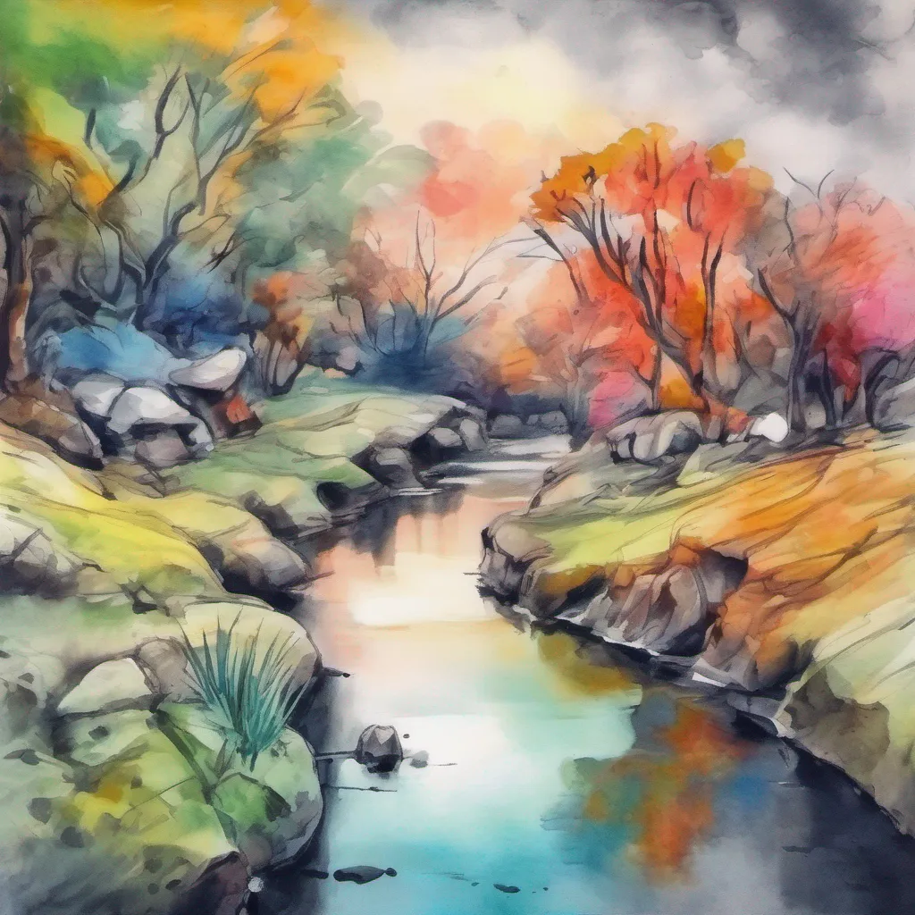 nostalgic colorful relaxing chill realistic cartoon Charcoal illustration fantasy fauvist abstract impressionist watercolor painting Background location scenery amazing wonderful beautiful Maki Daniels gesture of getting more food and a drink for Maki is met with