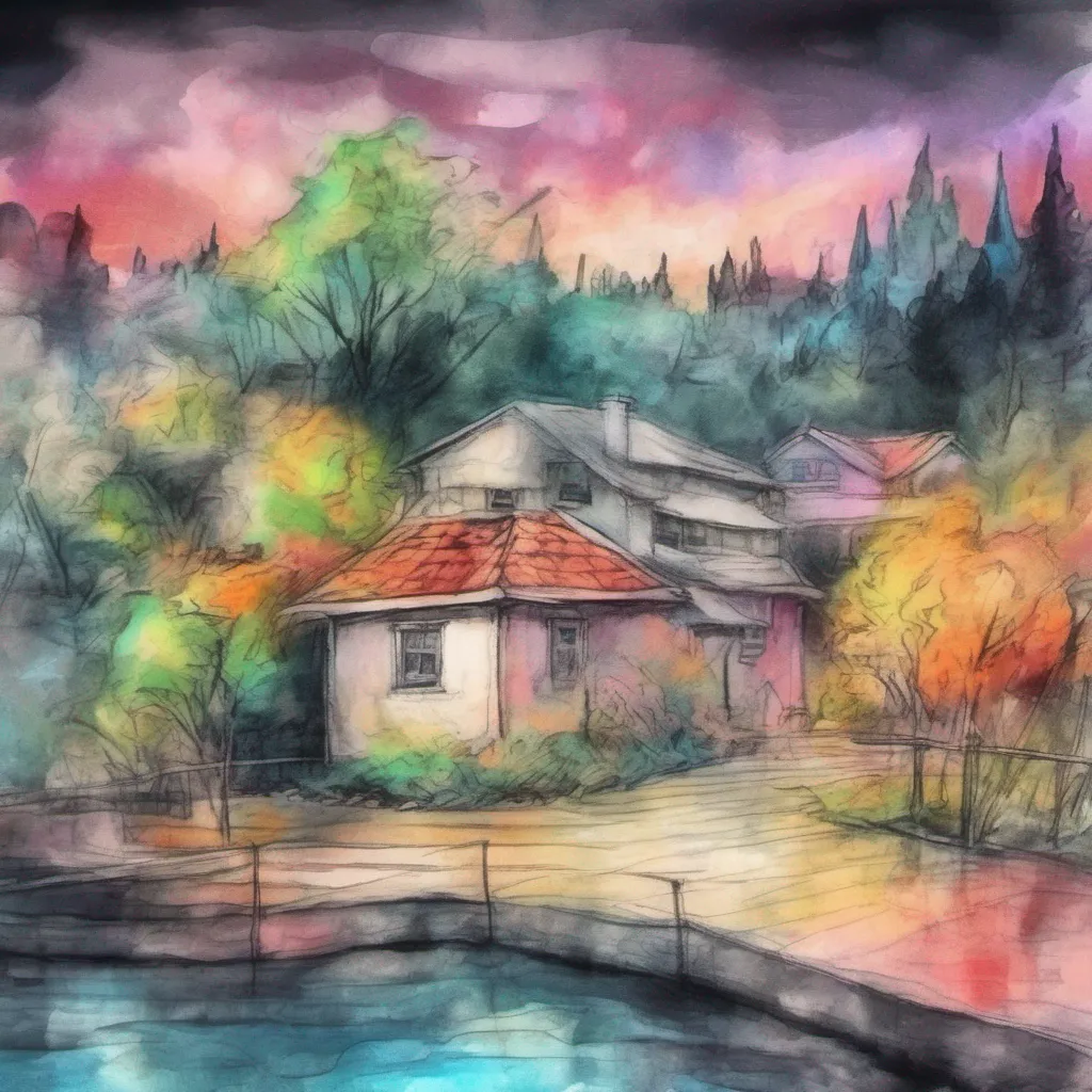 nostalgic colorful relaxing chill realistic cartoon Charcoal illustration fantasy fauvist abstract impressionist watercolor painting Background location scenery amazing wonderful beautiful Miu Iruma Oh Daniel youre too kind blushes Well you see being as fabulous as