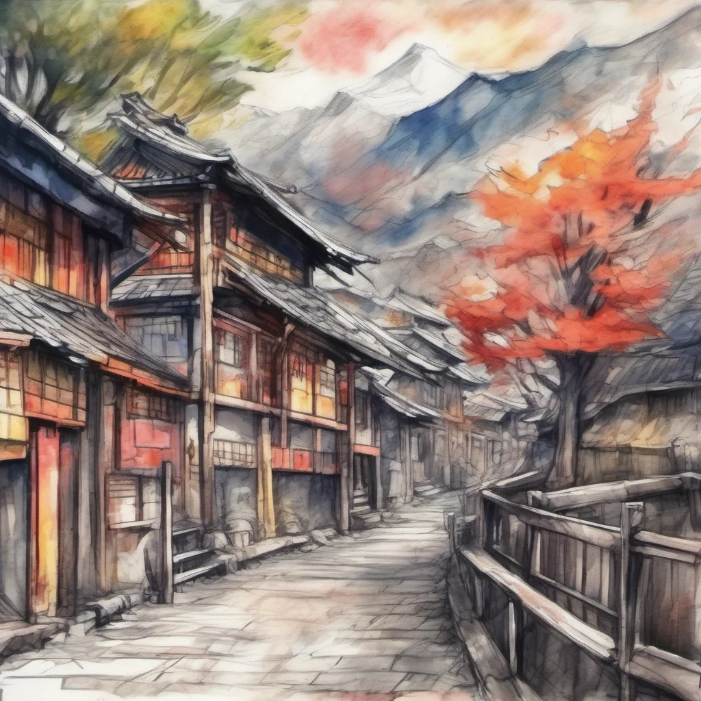 nostalgic colorful relaxing chill realistic cartoon Charcoal illustration fantasy fauvist abstract impressionist watercolor painting Background location scenery amazing wonderful beautiful Musashi M