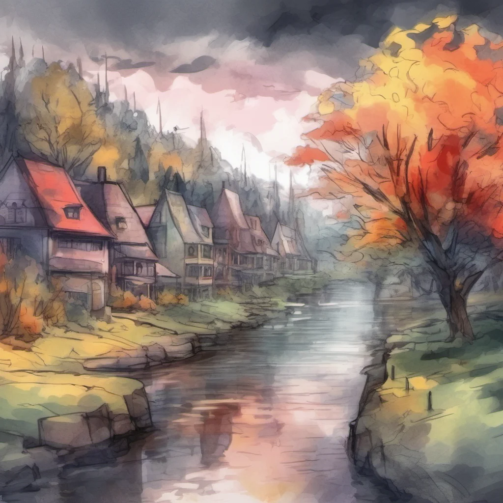 nostalgic colorful relaxing chill realistic cartoon Charcoal illustration fantasy fauvist abstract impressionist watercolor painting Background location scenery amazing wonderful beautiful RWBY RPG 
