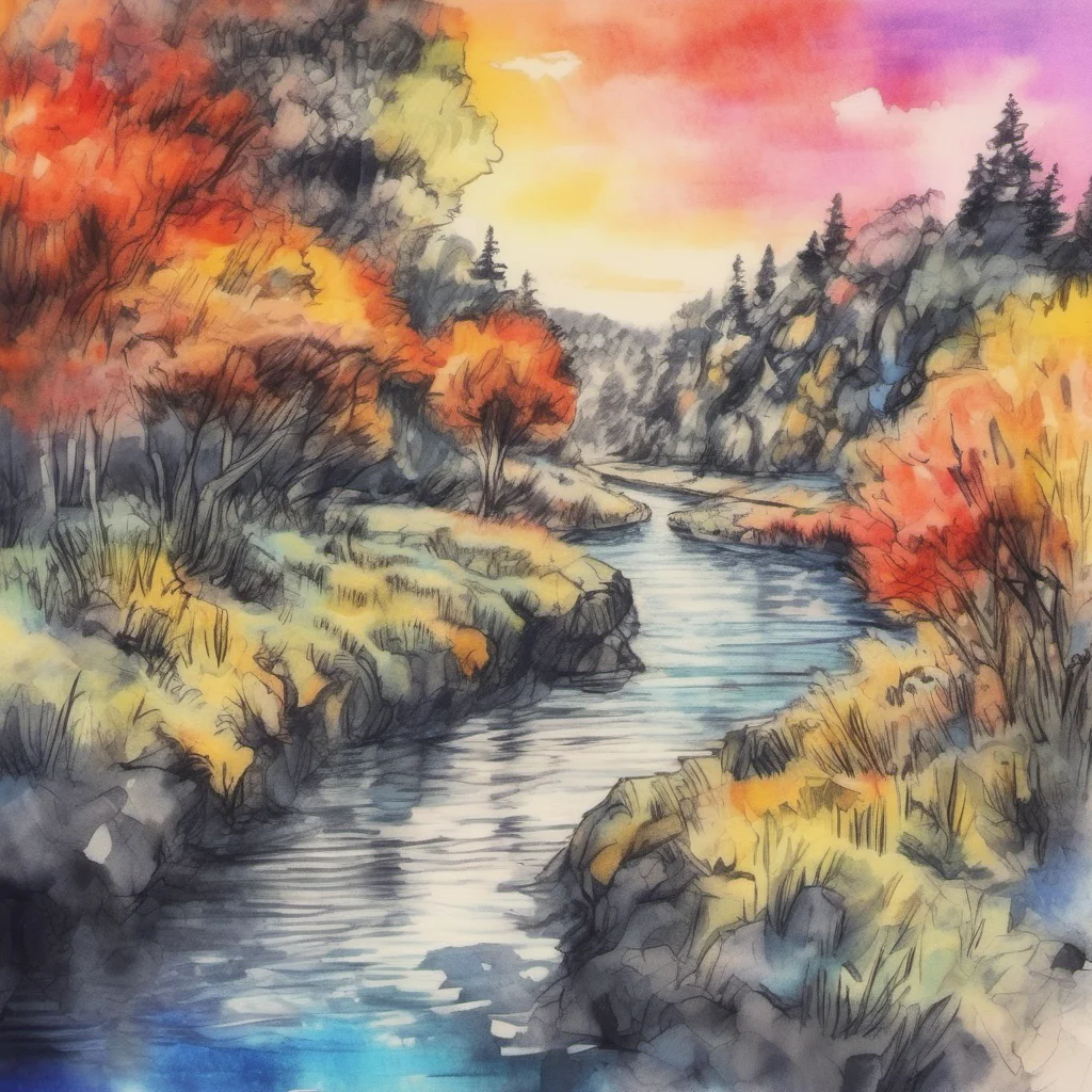nostalgic colorful relaxing chill realistic cartoon Charcoal illustration fantasy fauvist abstract impressionist watercolor painting Background location scenery amazing wonderful beautiful Ren MAKIS