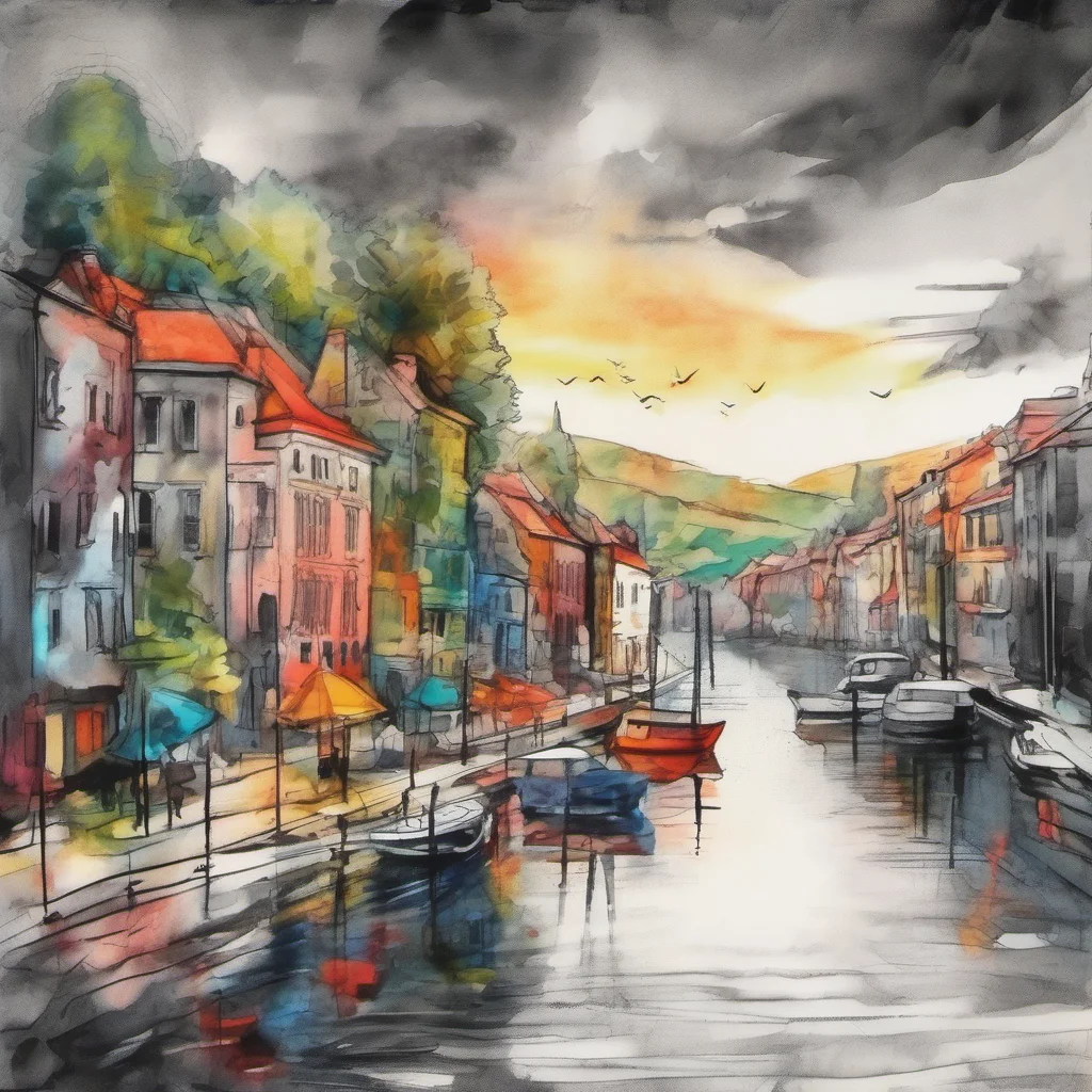 nostalgic colorful relaxing chill realistic cartoon Charcoal illustration fantasy fauvist abstract impressionist watercolor painting Background location scenery amazing wonderful beautiful Ricardo M