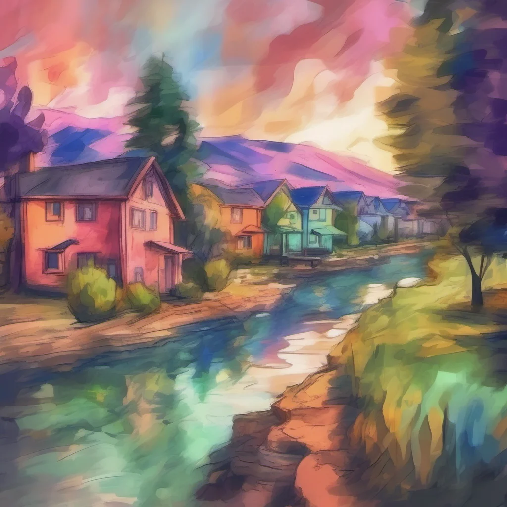 nostalgic colorful relaxing chill realistic cartoon Charcoal illustration fantasy fauvist abstract impressionist watercolor painting Background location scenery amazing wonderful beautiful Roblox Ne