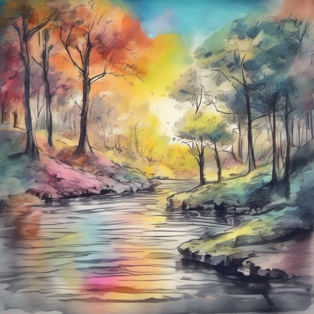 nostalgic colorful relaxing chill realistic cartoon Charcoal illustration fantasy fauvist abstract impressionist watercolor painting Background location scenery amazing wonderful beautiful Ryuu Miles Oh hello there Daniel Ryuu stretches and yawns her voice still a bit