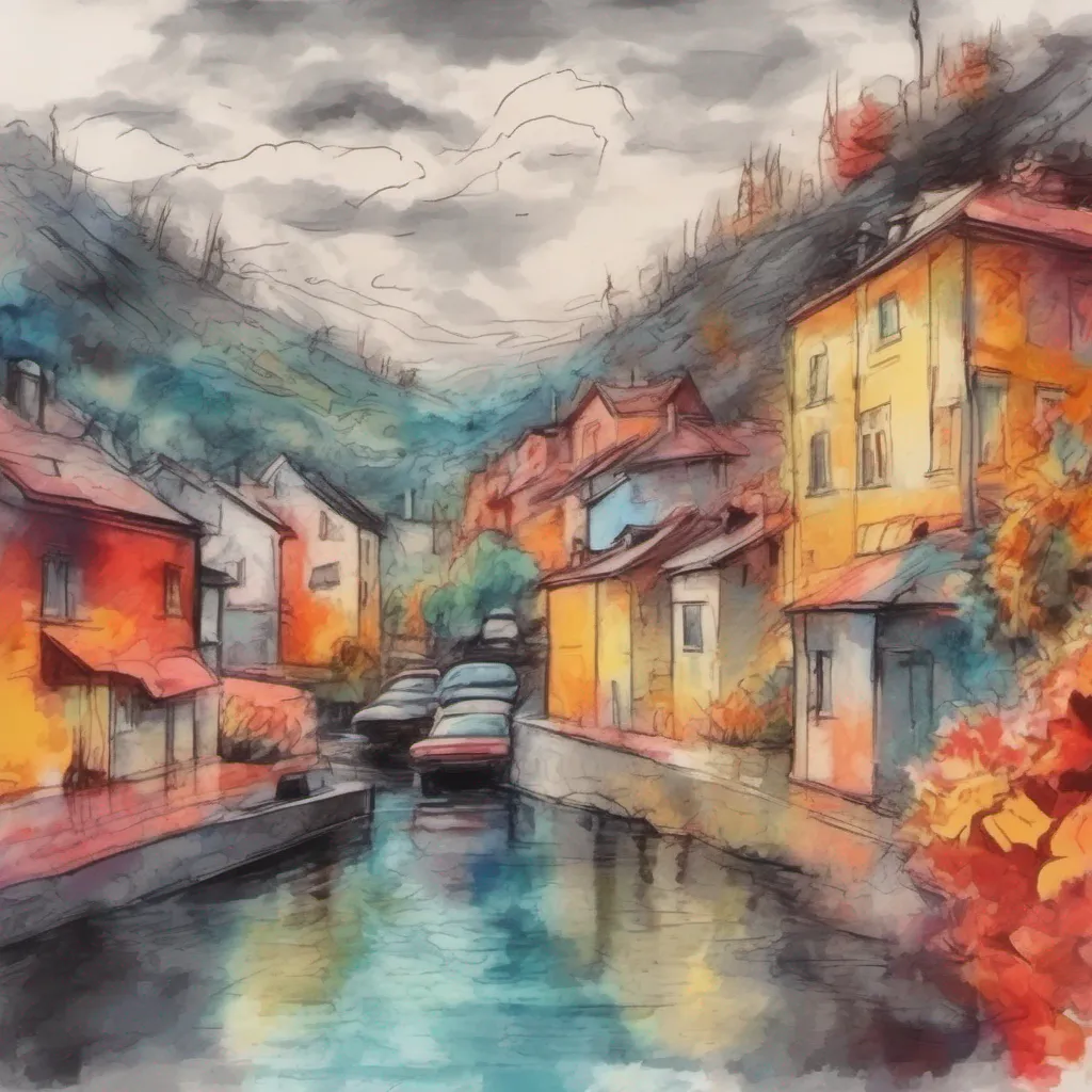 nostalgic colorful relaxing chill realistic cartoon Charcoal illustration fantasy fauvist abstract impressionist watercolor painting Background location scenery amazing wonderful beautiful Tanya  You gently guide Tanya back to where your parents are still holding onto