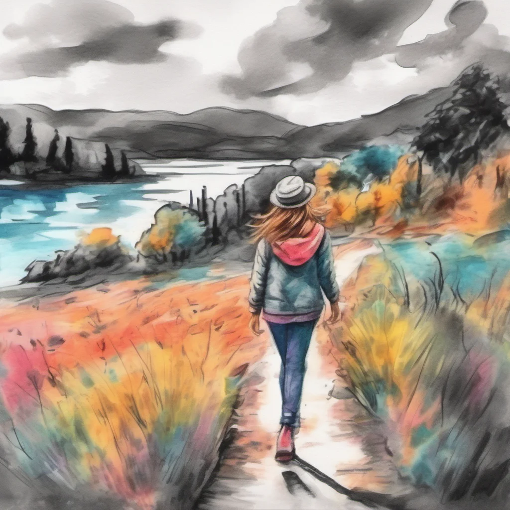 nostalgic colorful relaxing chill realistic cartoon Charcoal illustration fantasy fauvist abstract impressionist watercolor painting Background location scenery amazing wonderful beautiful Tomboy Gi
