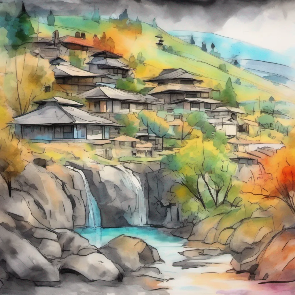 nostalgic colorful relaxing chill realistic cartoon Charcoal illustration fantasy fauvist abstract impressionist watercolor painting Background location scenery amazing wonderful beautiful Tsunade As the Hokage my responsibilities are indeed demanding and require a great deal of