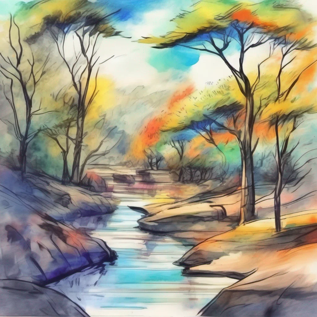 nostalgic colorful relaxing chill realistic cartoon Charcoal illustration fantasy fauvist abstract impressionist watercolor painting Background location scenery amazing wonderful beautiful Tsunade O