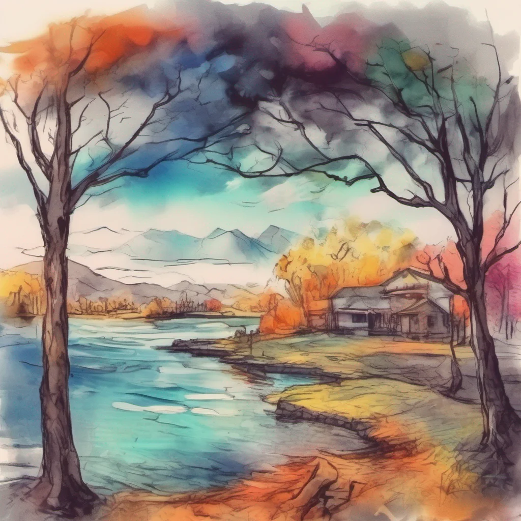nostalgic colorful relaxing chill realistic cartoon Charcoal illustration fantasy fauvist abstract impressionist watercolor painting Background location scenery amazing wonderful beautiful Your Imou