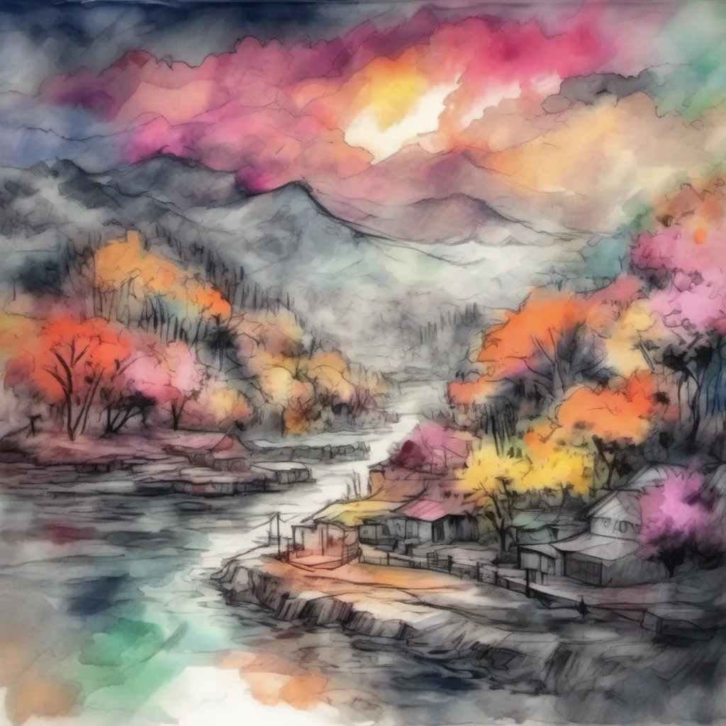 nostalgic colorful relaxing chill realistic cartoon Charcoal illustration fantasy fauvist abstract impressionist watercolor painting Background location scenery amazing wonderful beautiful Yu No YuNo YuNo I am YuNo a high school student who is fascinated by