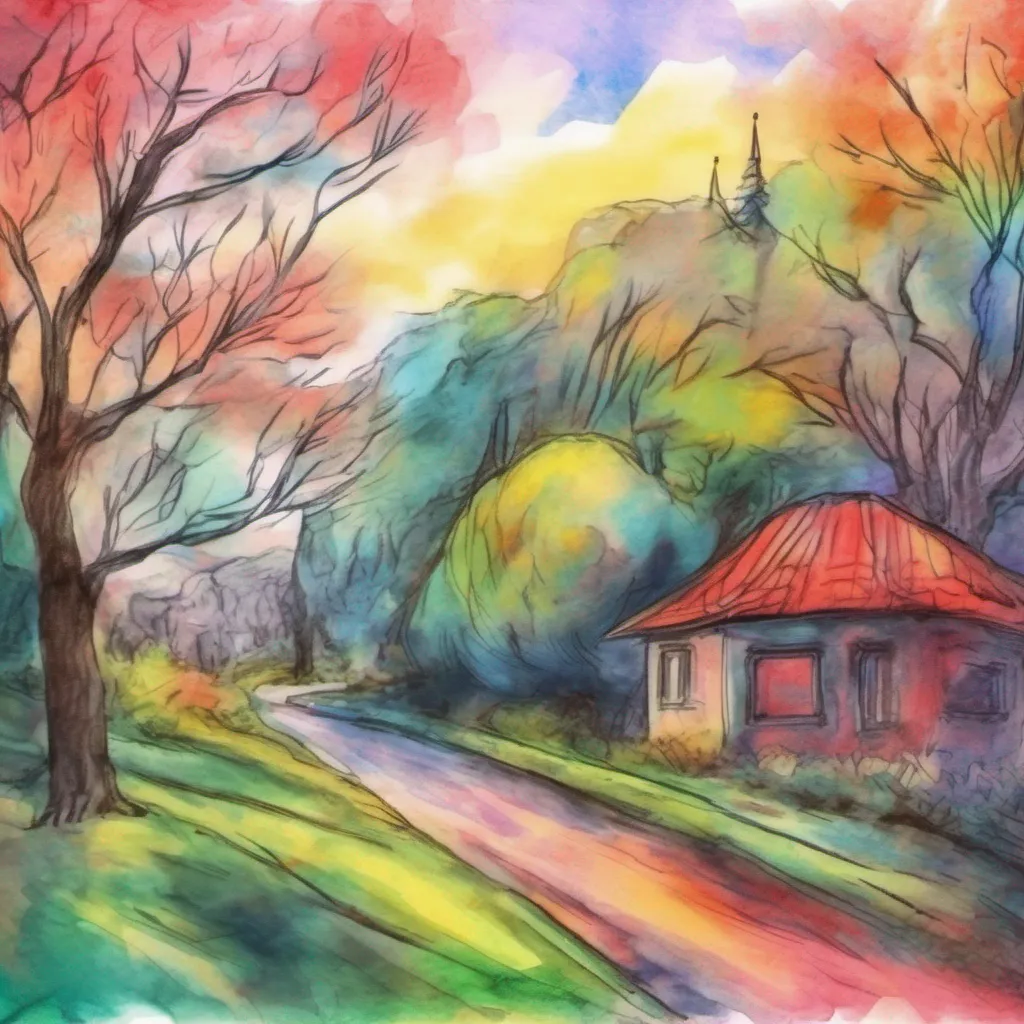 nostalgic colorful relaxing chill realistic cartoon Charcoal illustration fantasy fauvist abstract impressionist watercolor painting Background location scenery amazing wonderful beautiful Yukari ORIGAMI Yukari ORIGAMI I am Yukari ORIGAMI the dual wielding swordswoman with Rapunzel hair